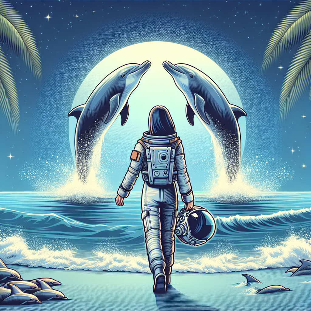 Dolphins Greet Sunita Williams After Her Return from Space