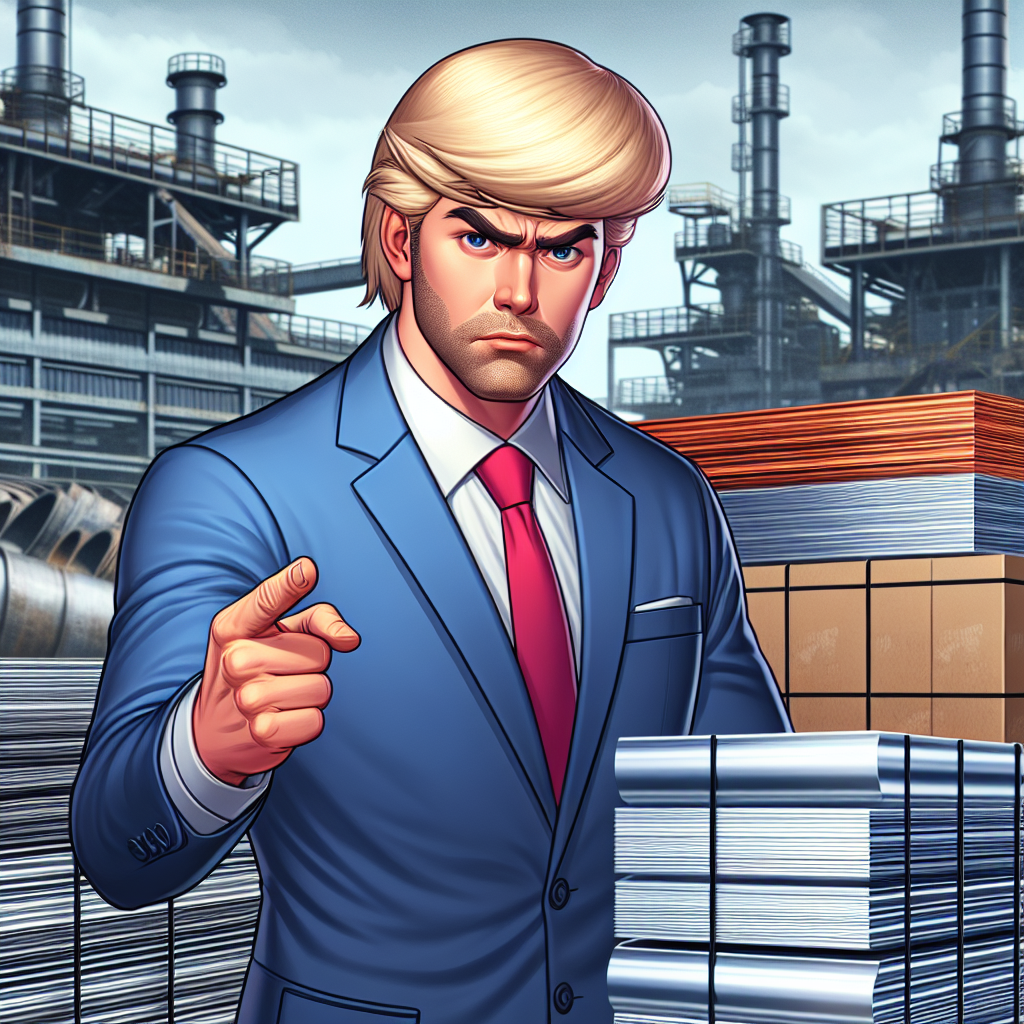 Donald Trump Firm on Maintaining Steel and Aluminum Tariffs