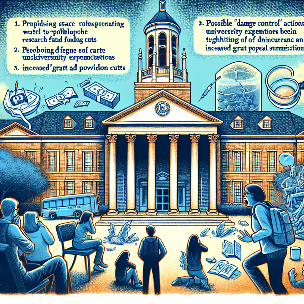 Duke University Braces for Research Funding Cuts with 'Damage Control' Measures