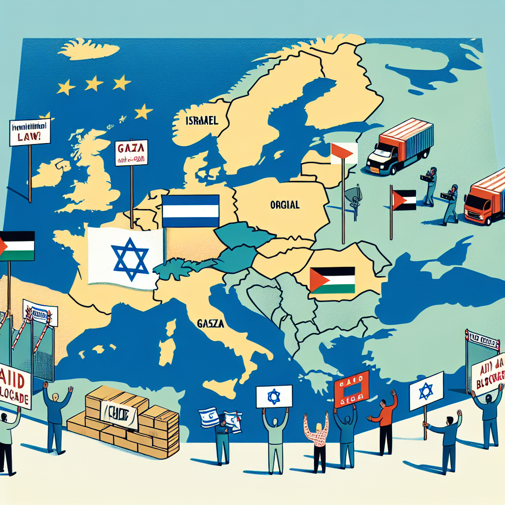 European Nations Warn Israel's Gaza Aid Blockade May Violate Humanitarian Law
