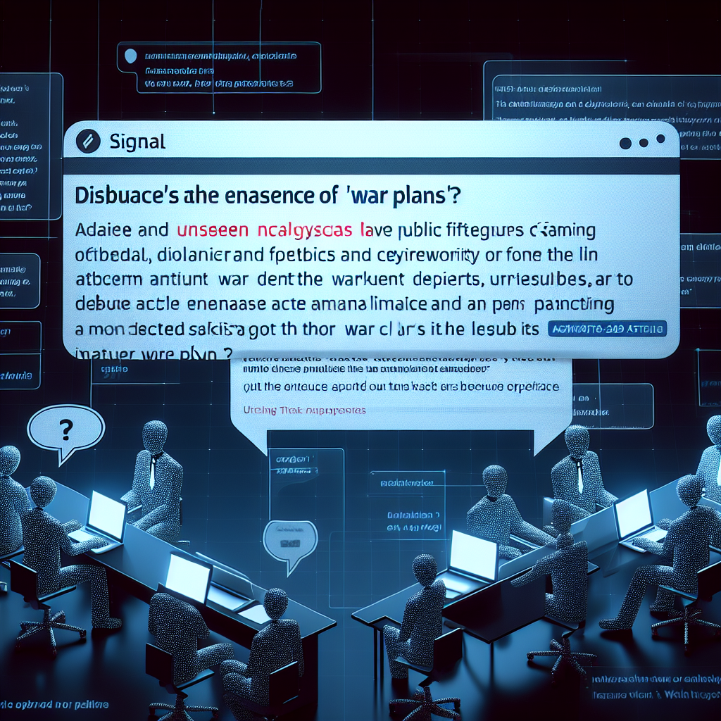 Experts Dispute Pete Hegseth's Claim About Signal Chat Lacking 'War Plans'