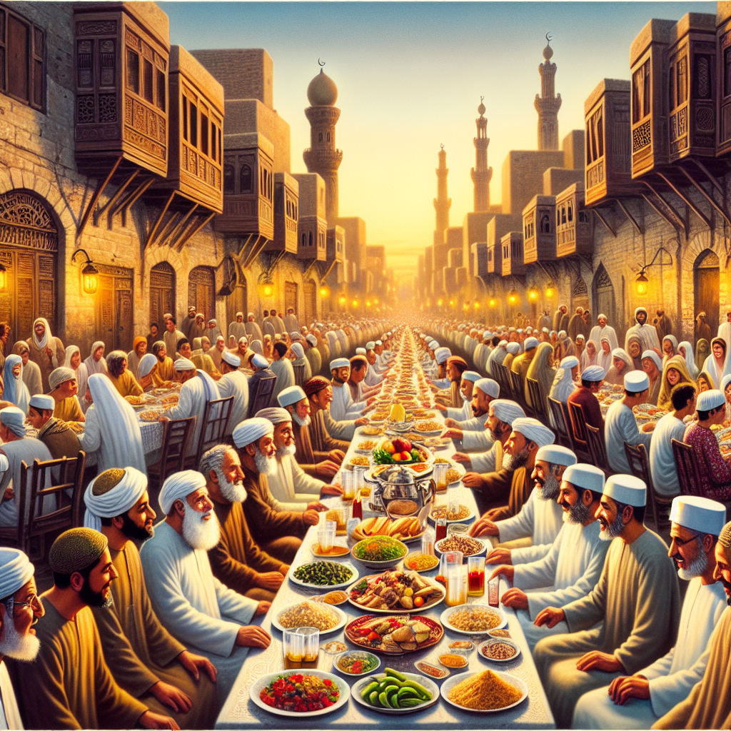 "Feeding the Masses: Egypt's Ramadan Tradition of the 'Table of Mercy'"