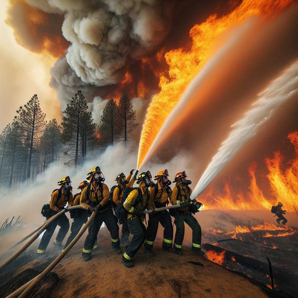 Firefighters Combat Blazes in the Carolinas as Dry Winds Persist