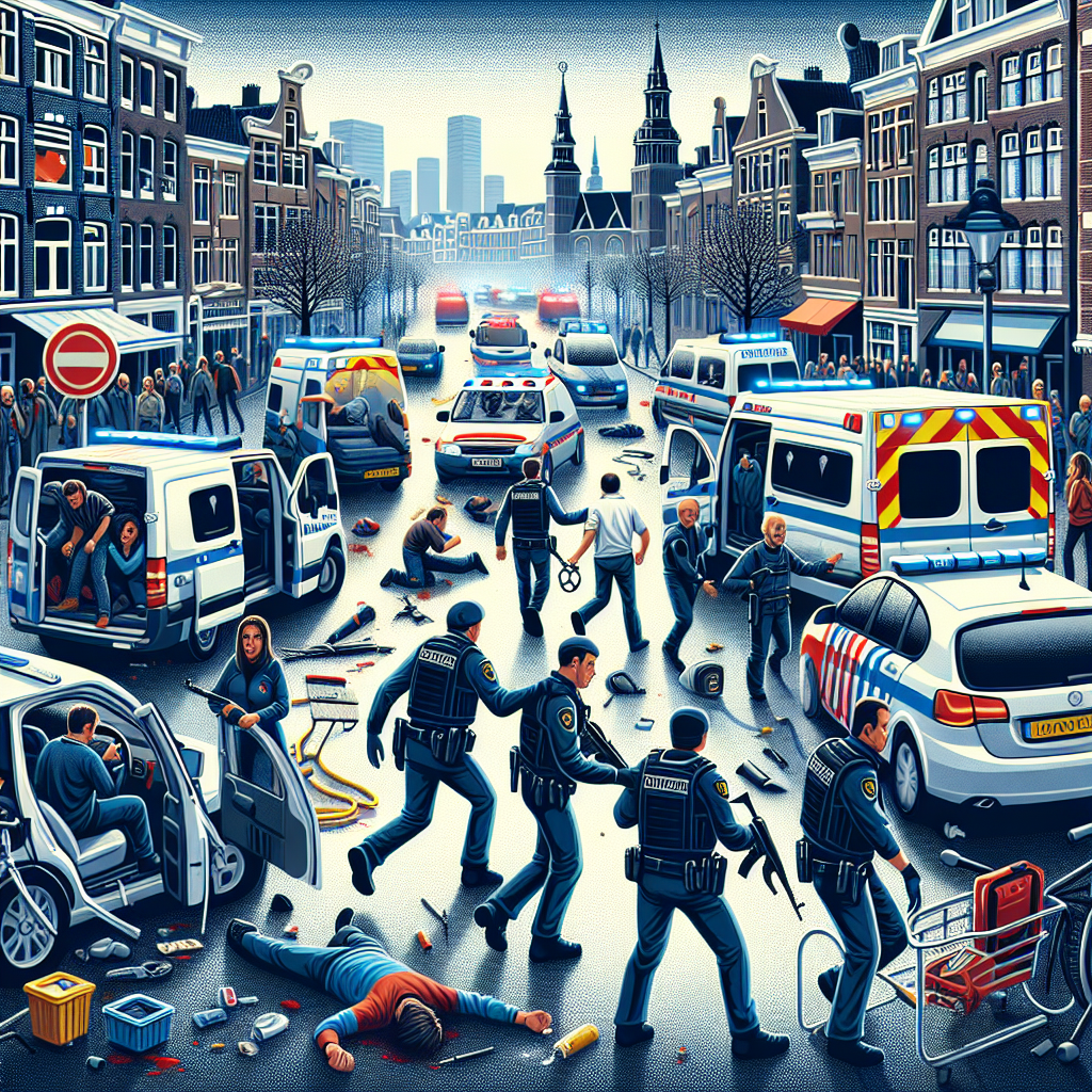 Five Injured in Amsterdam Stabbing, Suspect Apprehended