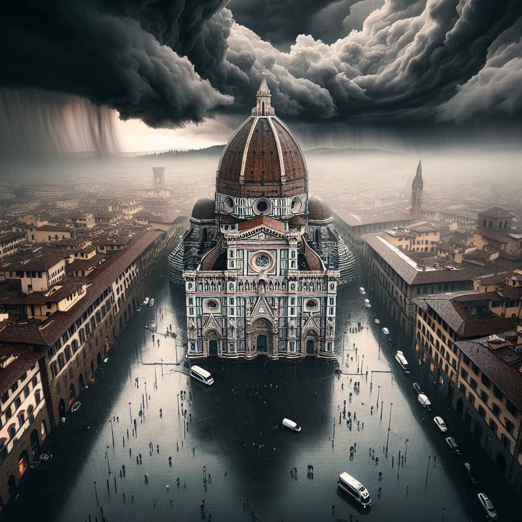 Florence Cathedral Shuts Down Amid Tuscany Flood Warnings