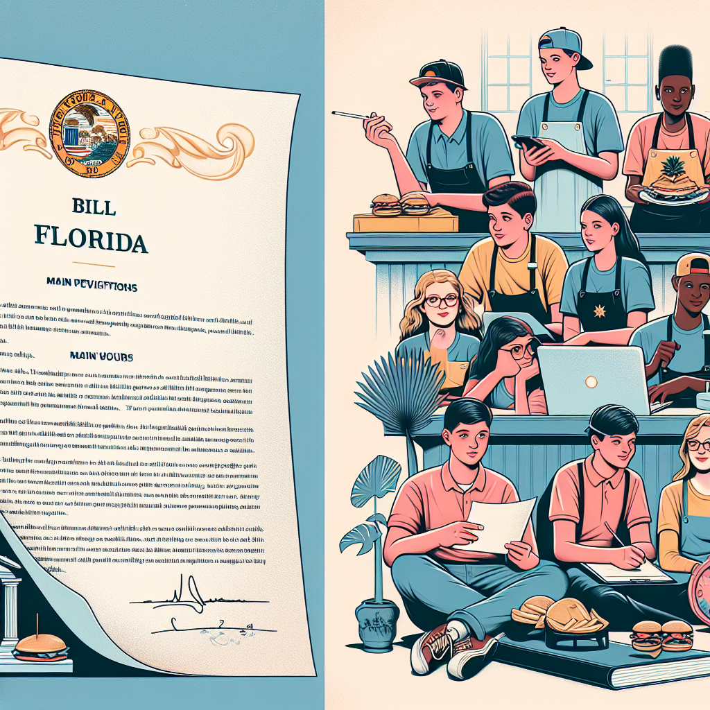 Florida Bill Proposes Easing Teen Work Hour Restrictions