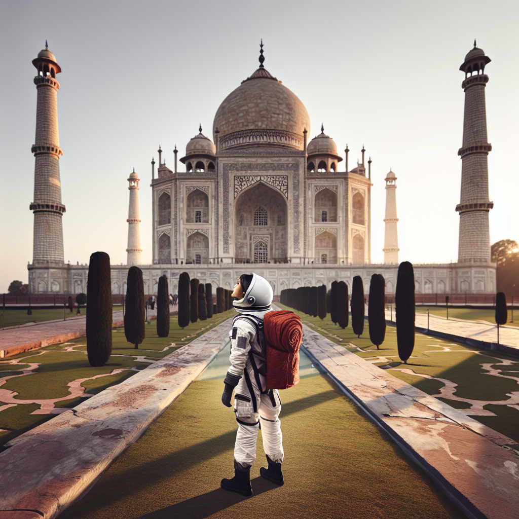 Former NASA Astronaut Marvels at Taj Mahal's Ground-Level Beauty