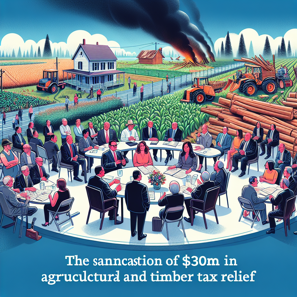 Georgia Legislators Sanction $300M in Agricultural and Timber Tax Relief Post-Hurricane Helene