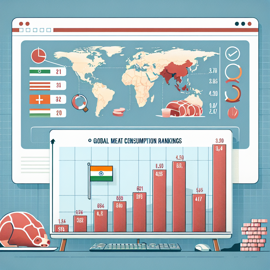 Global Meat Consumption Rankings: India's Position Revealed