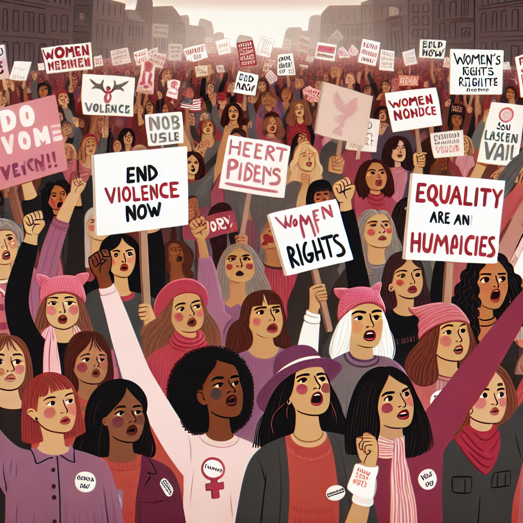Global Women's March Advocates for Ending Violence and Inequality