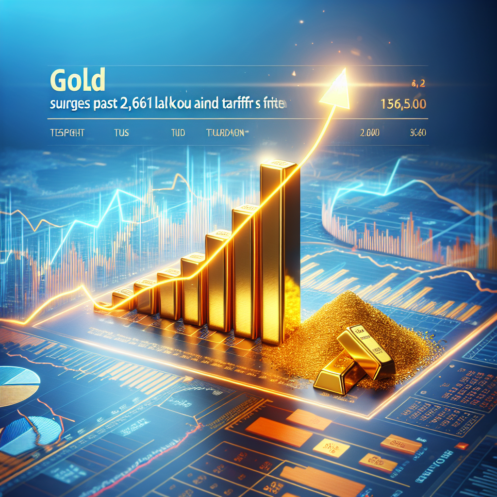 Gold Surges Past Rs 2.6 Lakh Amid Trump Tariff Concerns