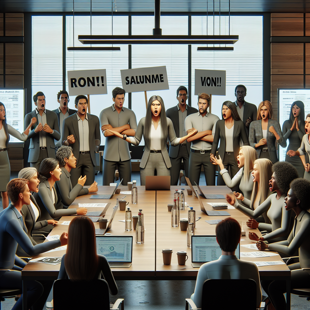 Google Employees Express Discontent Over Salary Increases at Company Meeting
