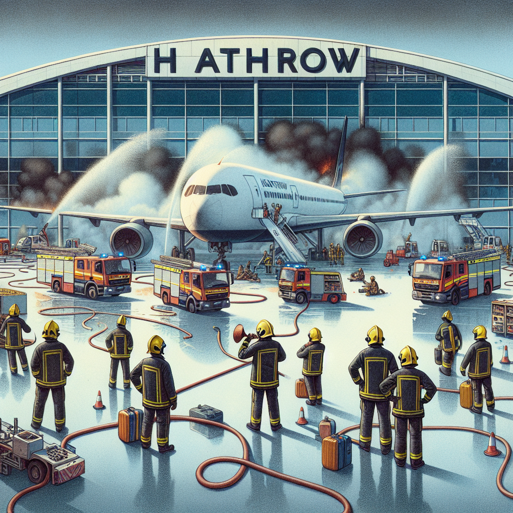 Heathrow Airport Fire Contained, Says Fire Brigade
