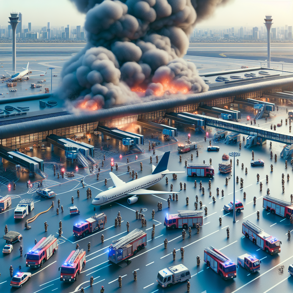 Heathrow Airport Temporarily Closed Following Fire Incident (VIDEO)