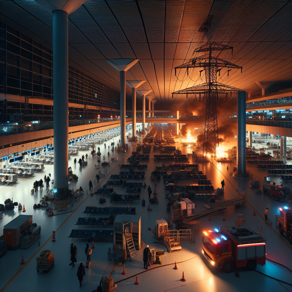 Heathrow Airport Temporarily Closes Due to Fire-Induced Power Outage