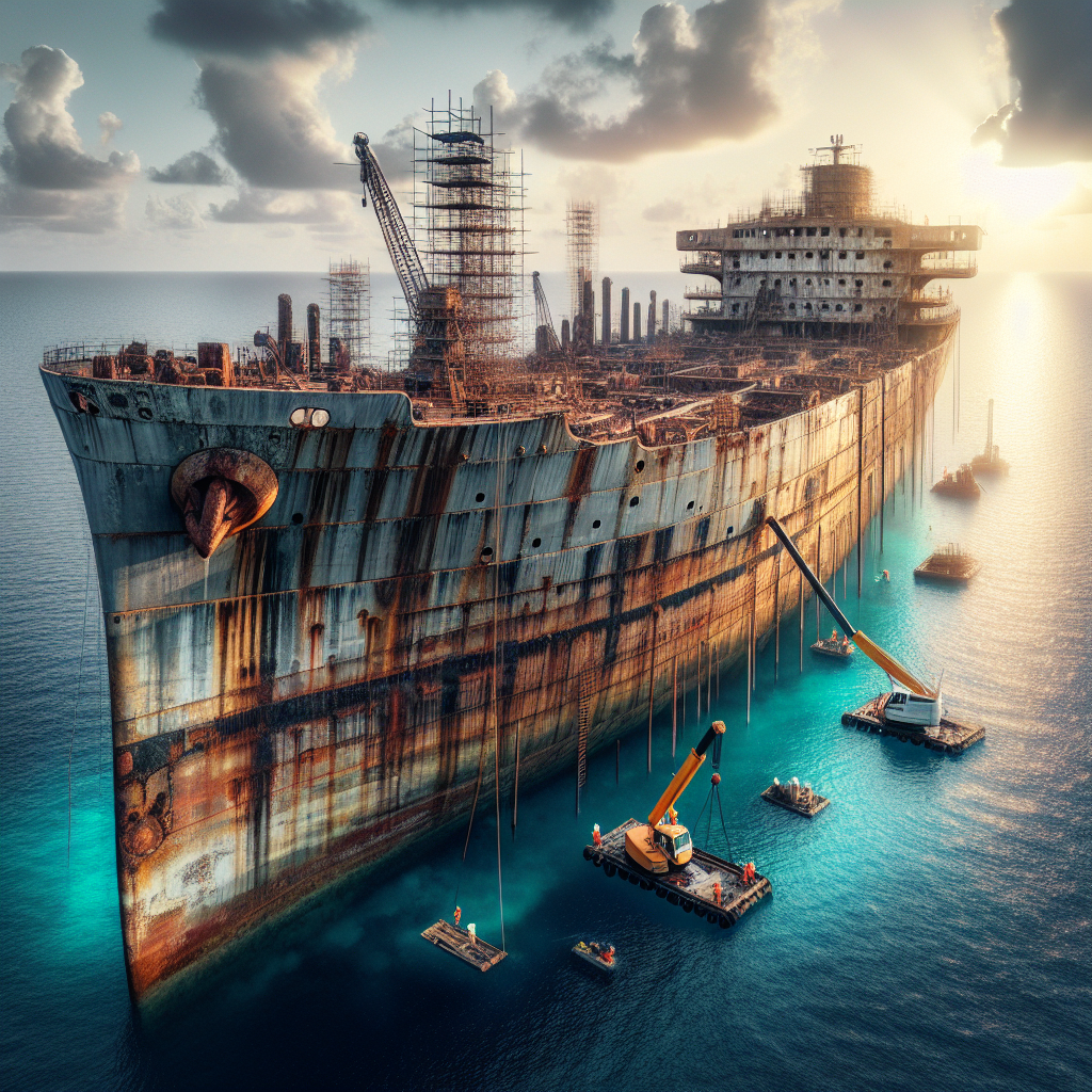 Historic Vessel Begins Transformation into World's Largest Artificial Reef