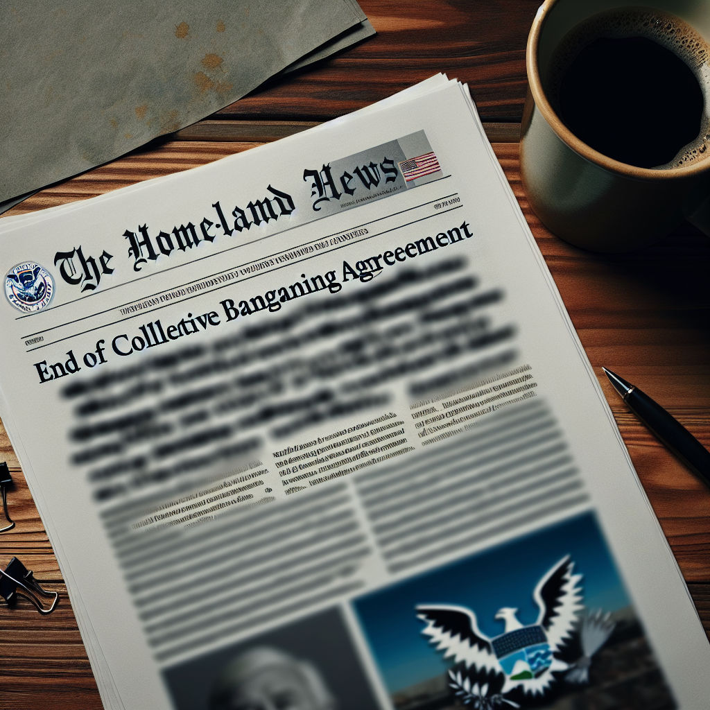 Homeland Security Terminates TSA Staffers' Collective Bargaining Agreement, Signaling Significant Worker Rights Challenge