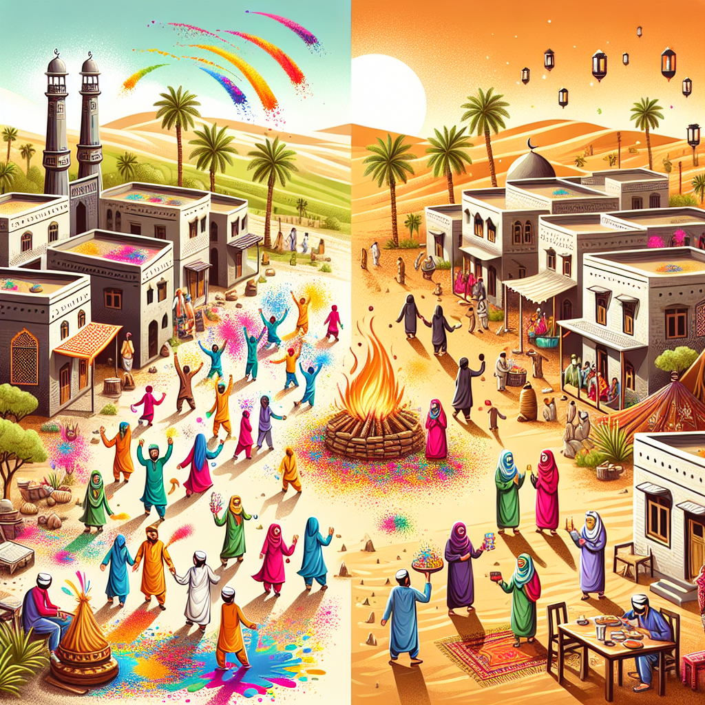 How Holi and Ramadan Bring Unity to a Pakistani Desert Town Annually