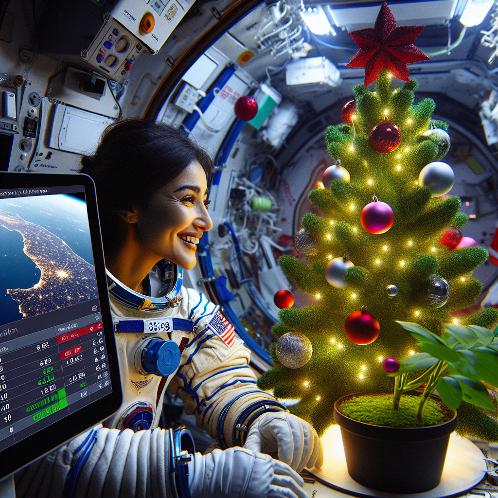 How Sunita Williams Stayed Engaged in Space: Celebrating Christmas, Following Elections, and Gardening
