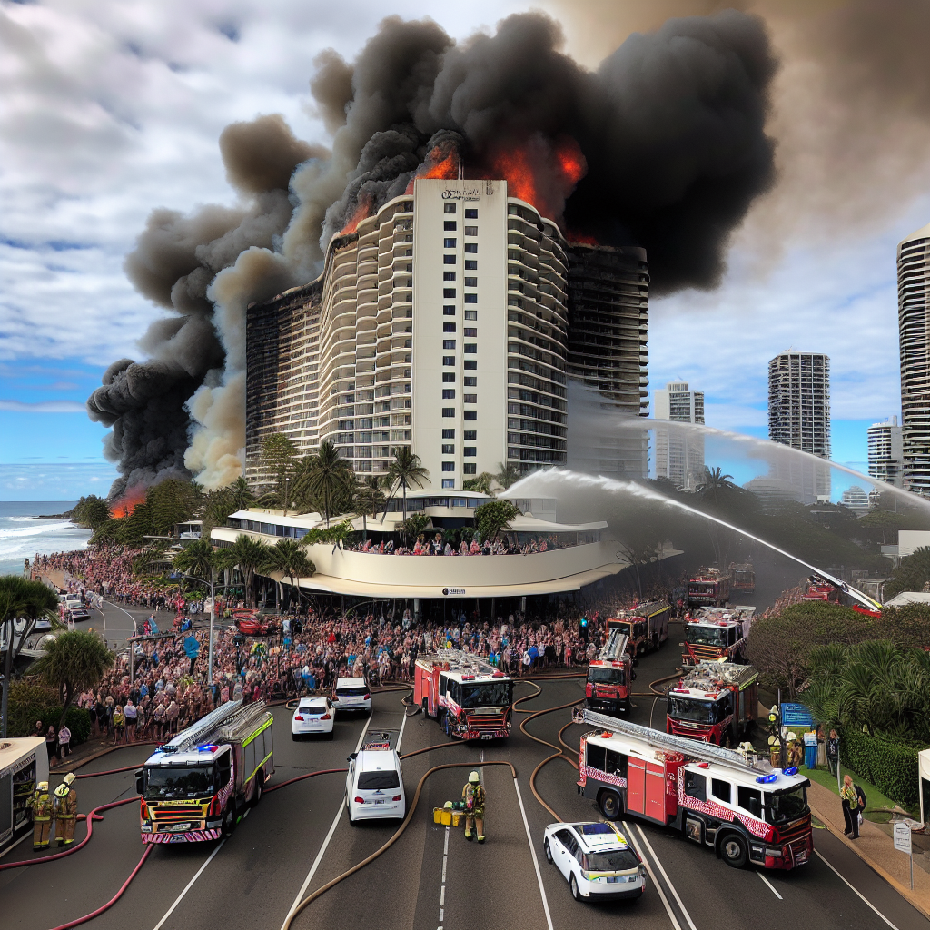 Hundreds Evacuated After Fire Breaks Out at Australia's Hilton Hotel