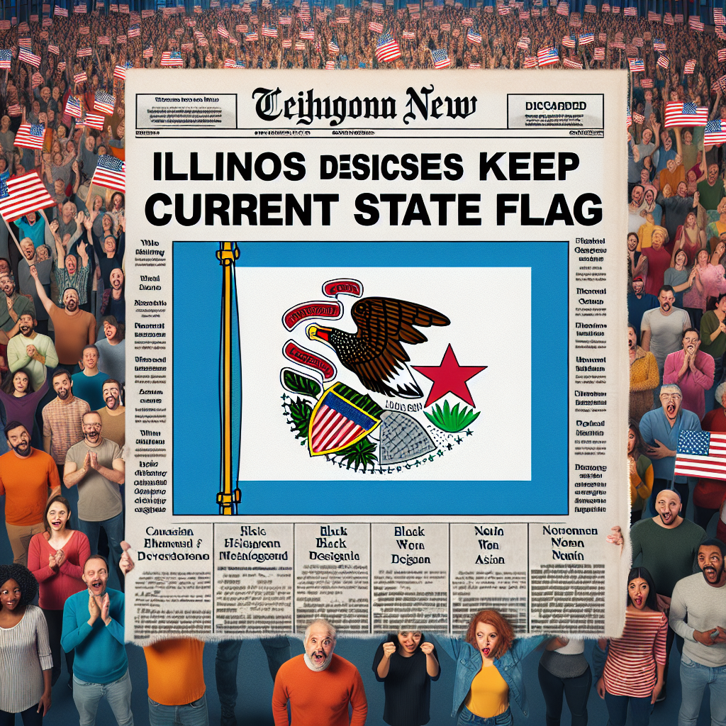 Illinois Decides to Keep Current State Flag After Vote on New Design