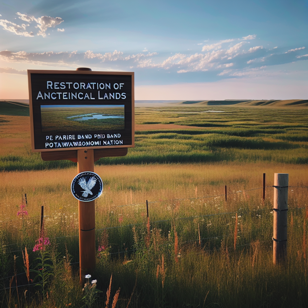 Illinois Restores Ancestral Land to Prairie Band Potawatomi Nation