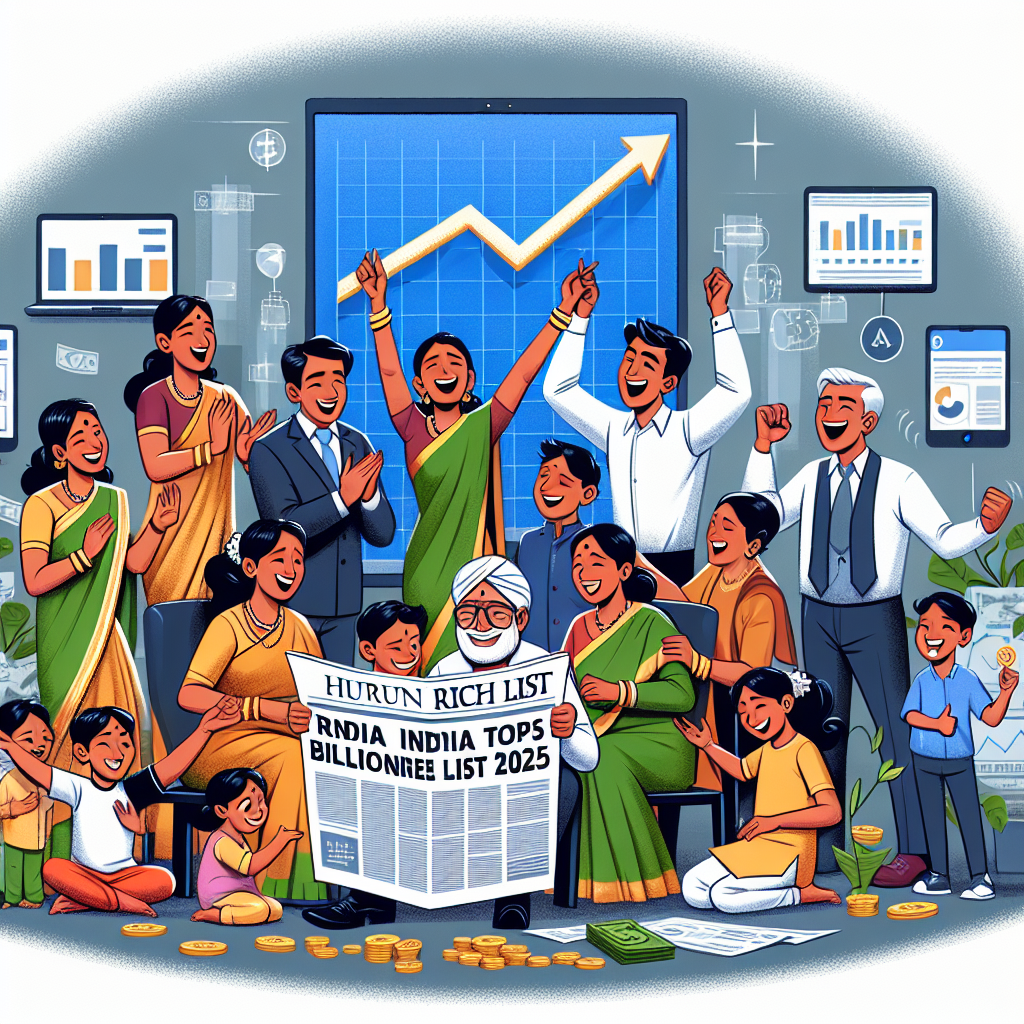 India Tops Hurun Rich List 2025 for Family-Run Billionaire Ventures