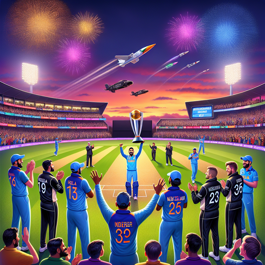India Triumphs Over New Zealand to Win ICC Champions Trophy 2025 Final