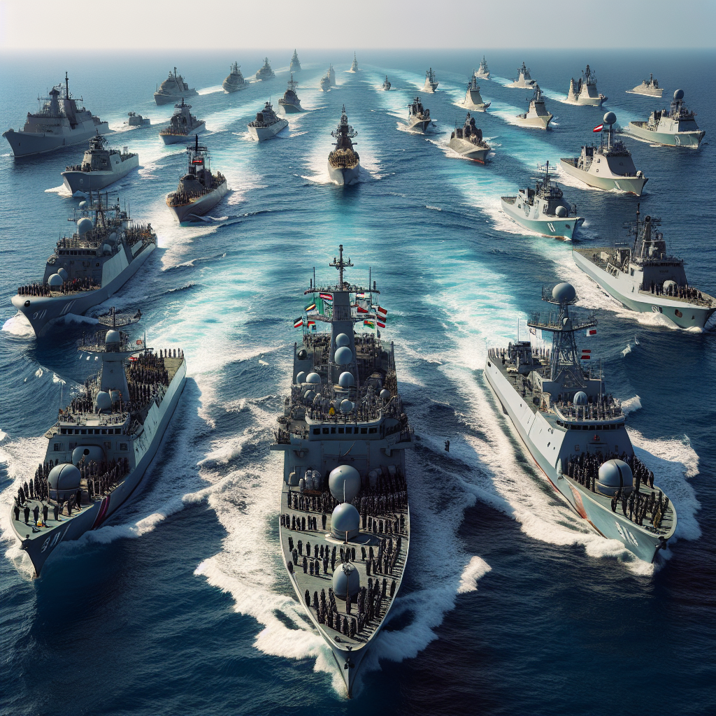 Iran, Russia, and China Unite for Naval Exercises in Gulf of Oman
