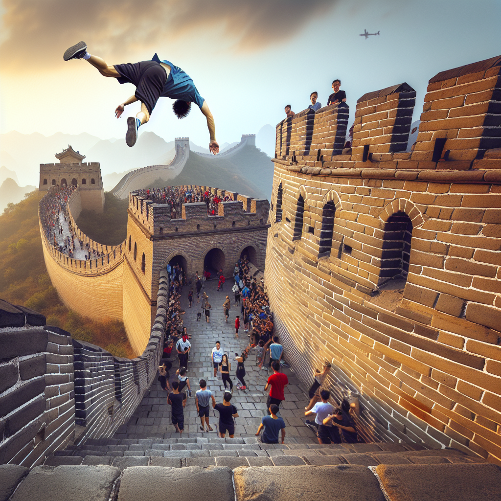 IShowSpeed's Great Wall Backflip Draws CCP's Attention