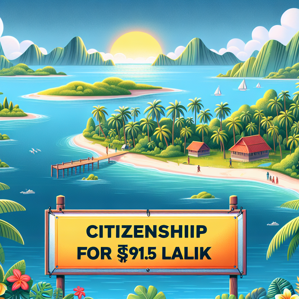 Island Nation Offers Citizenship for Rs 91.5 Lakh