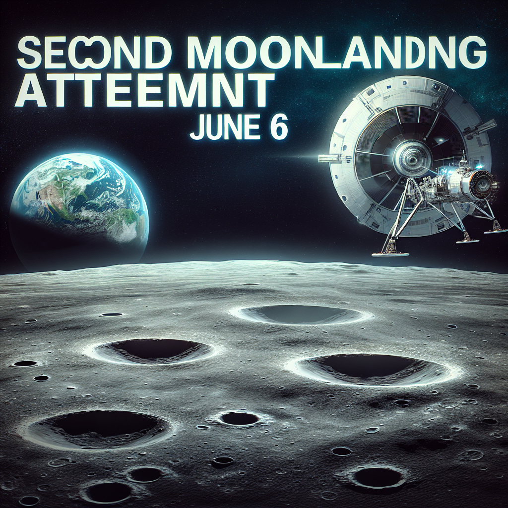 ispace Plans Second Moon Landing Attempt for June 6