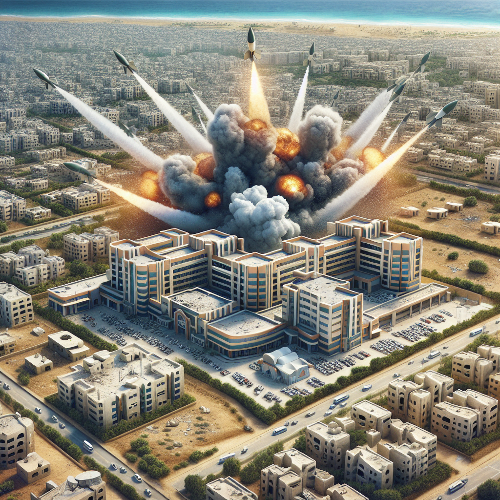 Israel Strikes Major Hospital in Southern Gaza