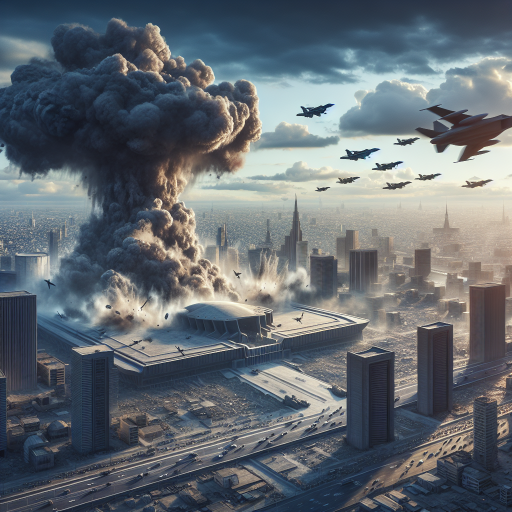 Israeli Airstrike Levels Building in Beirut