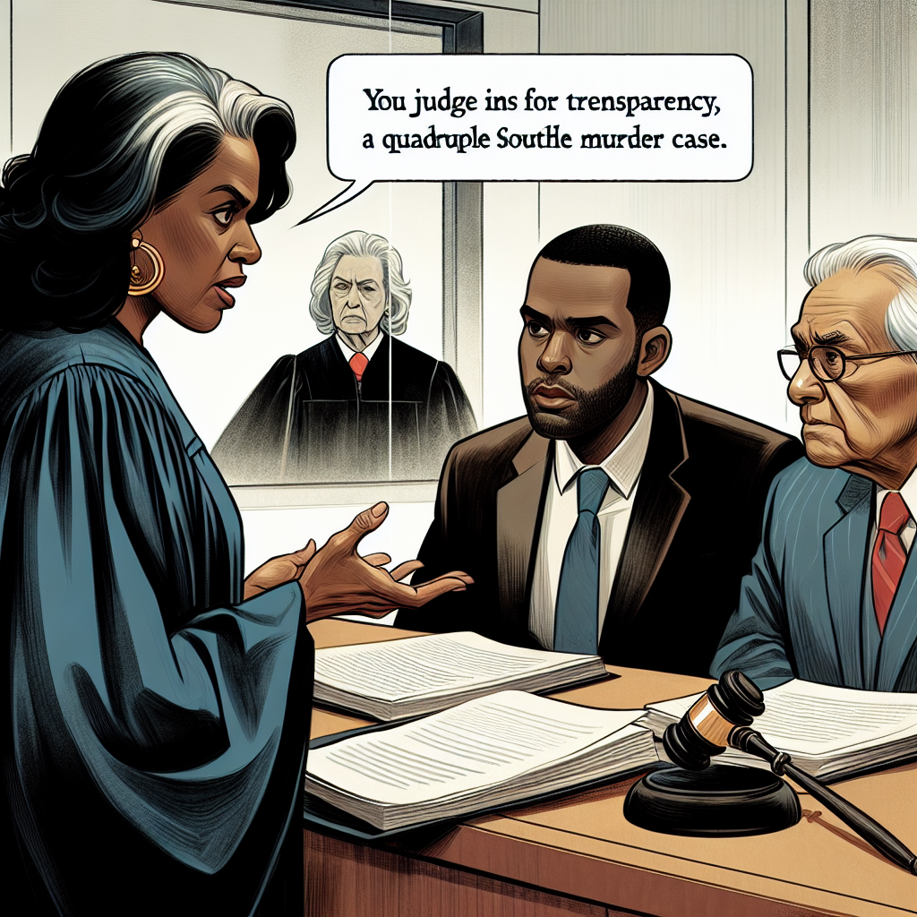 Judge Urges Transparency from Attorneys in Quadruple Murder Case