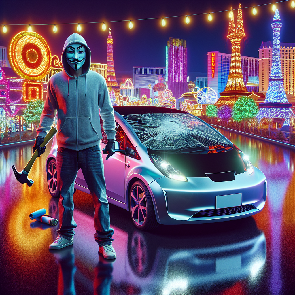 Las Vegas Man Accused of Vandalizing Teslas Amid Anti-Musk Sentiment