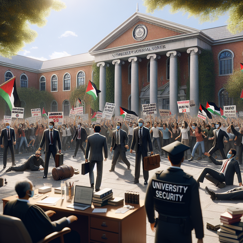 Lawsuit Filed Against California University for 2024 Incident Involving Pro-Palestinian Demonstrators