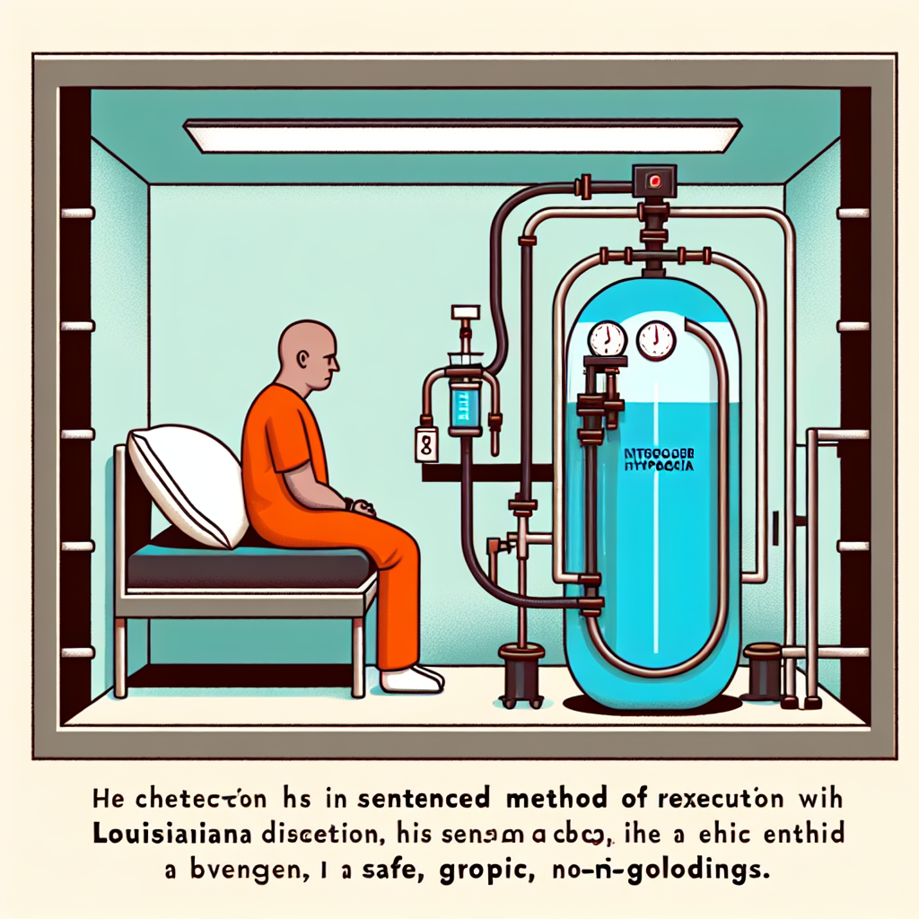 Louisiana Death Row Inmate Challenges Execution by Nitrogen Hypoxia