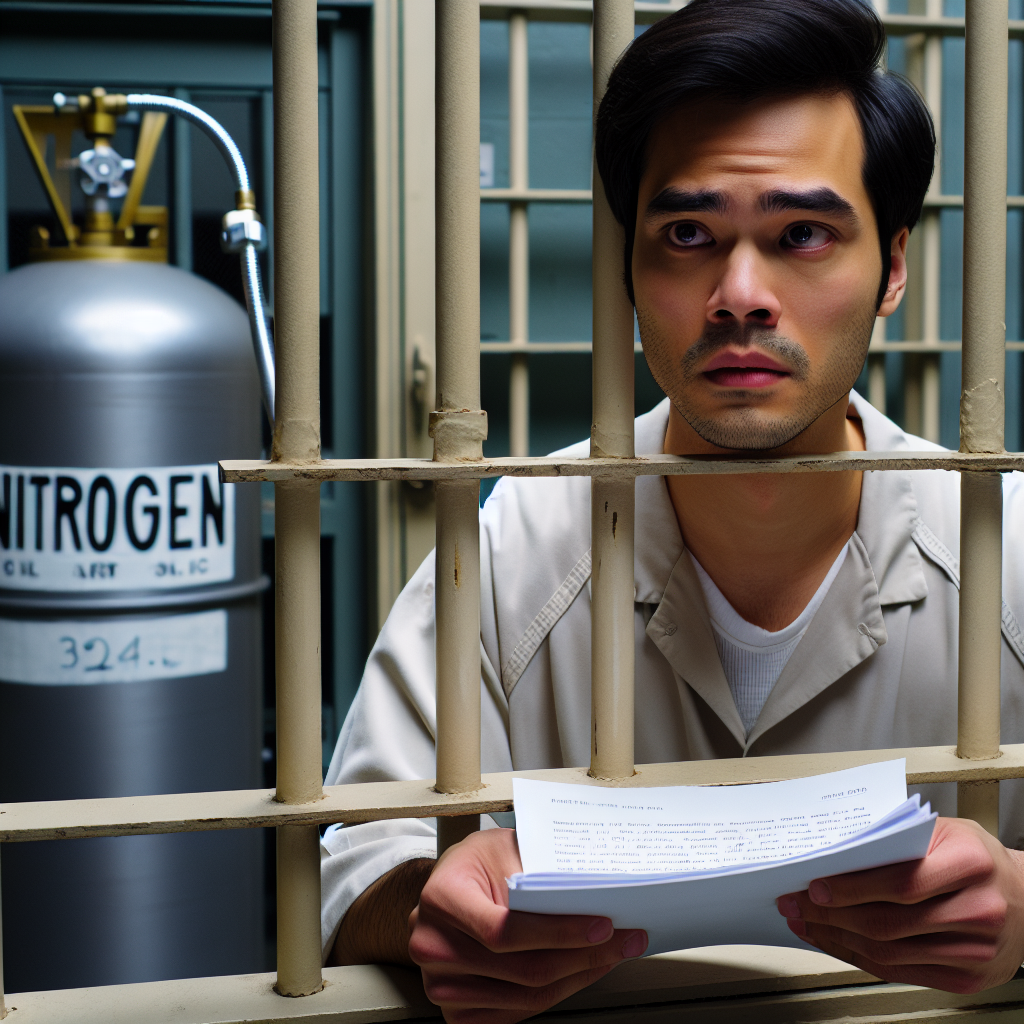 Louisiana Inmate Seeks Emergency Court Intervention to Stop Nitrogen Gas Execution