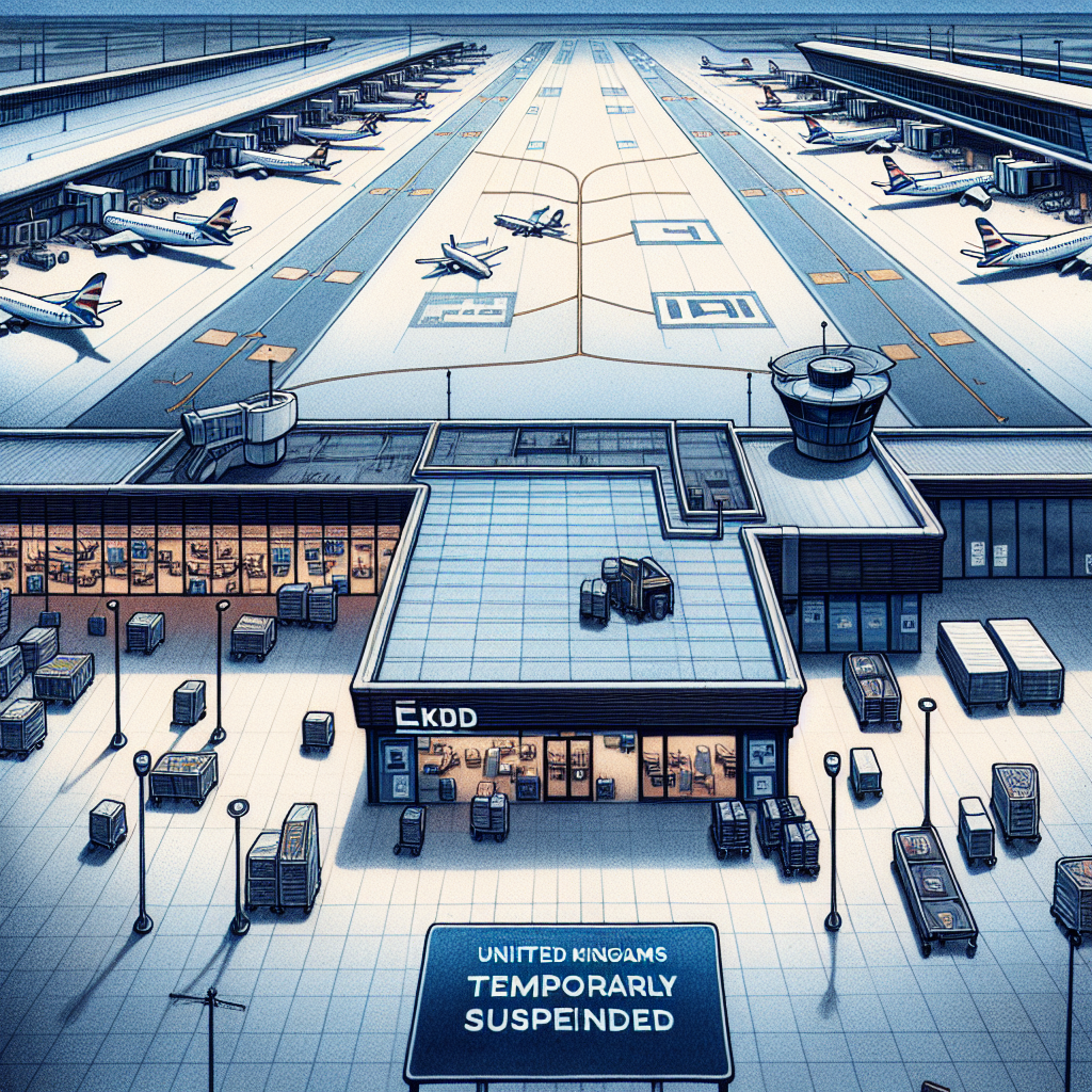Major Disruption as UK's Busiest Airport Temporarily Closes (VIDEO)