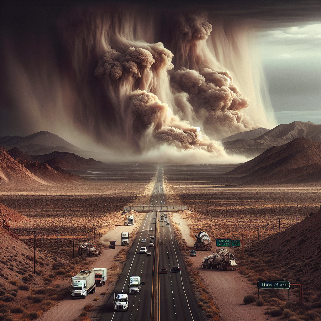 Major Highways Shut Down Amid Intense Dust Storms in New Mexico