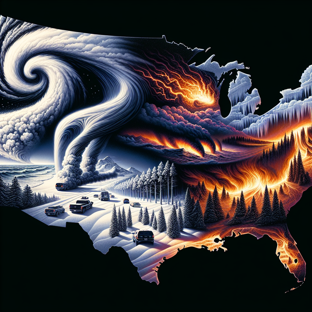 Major March Storm System Poses Tornado, Blizzard, and Wildfire Threats Across US