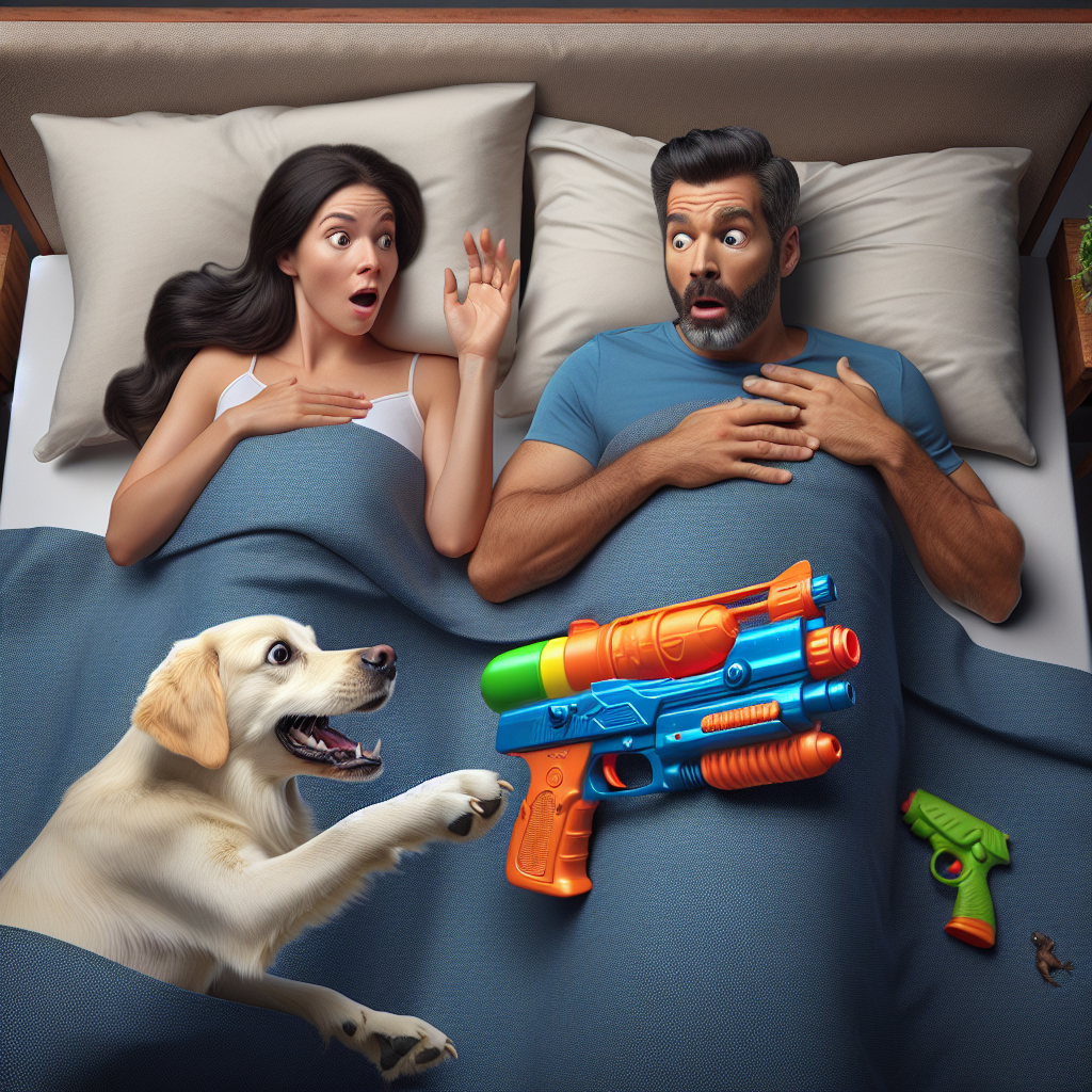 Man Accidentally Shot by Dog After Paw Catches on Trigger While in Bed with Girlfriend