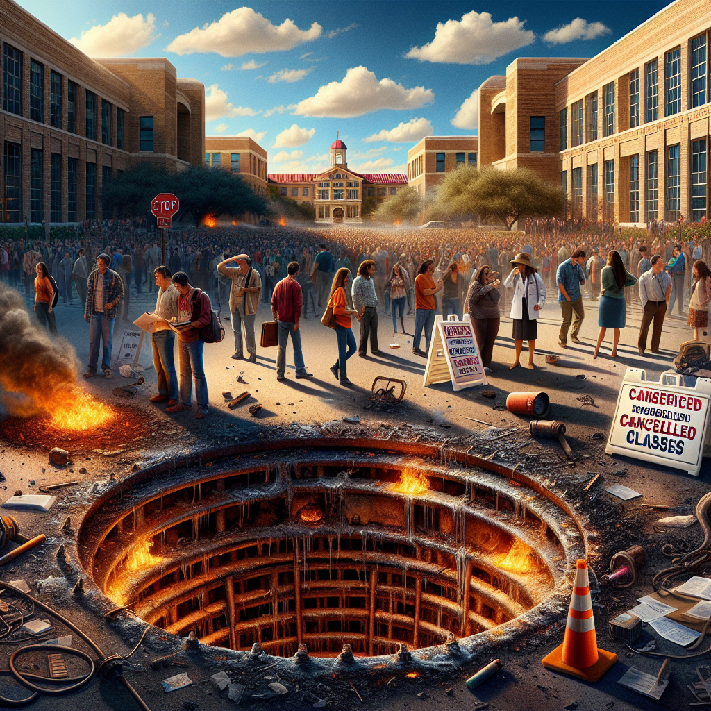 Manhole Blast at Texas Tech Sparks Fires, Power Outages, and Class Cancellations