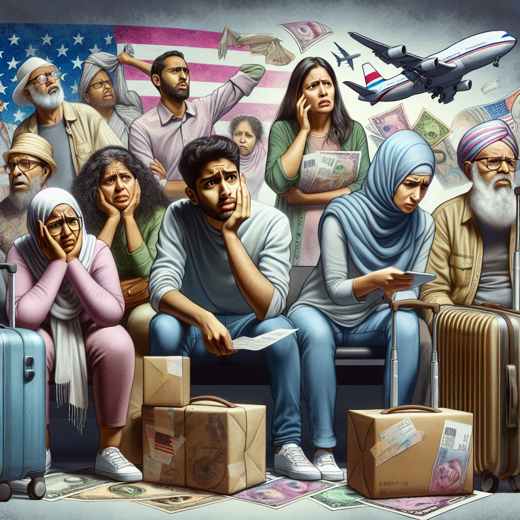 Many Indians in the US Face Anxiety Over Potential "Self-Deportation"