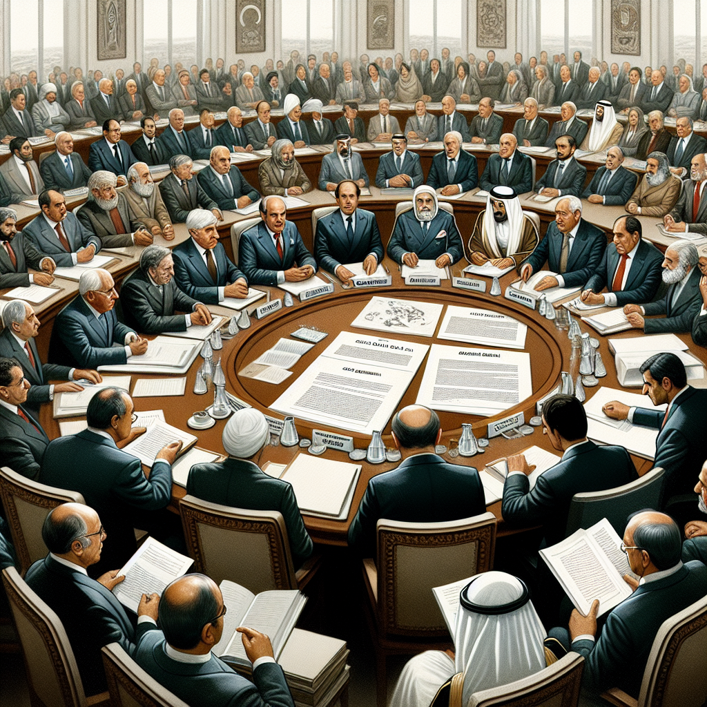 Middle Eastern Leaders Convene to Deliberate on Egypt's Gaza Proposal