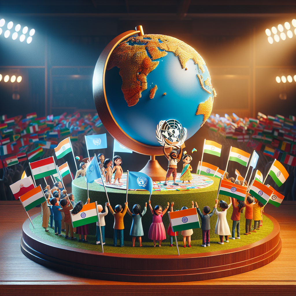 "Model Nation: UN Commends India's Achievement in Lowering Child Mortality"