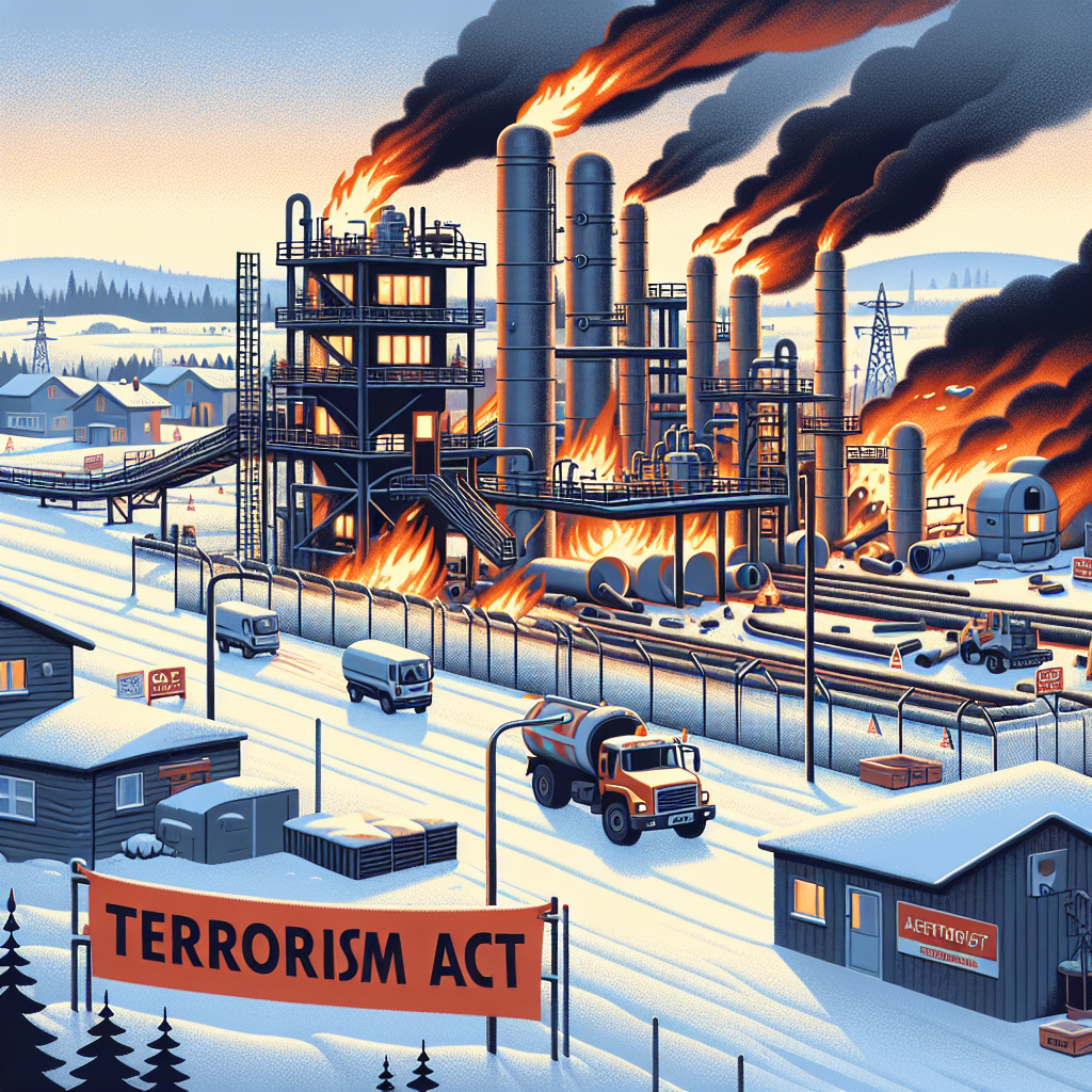 Moscow Labels Ukrainian Strike on Gas Facility as Terrorism Act