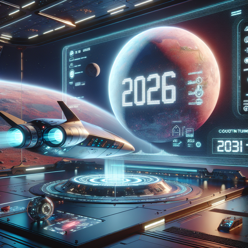 Musk Predicts Starship Mars Departure by 2026, Human Arrival by 2031
