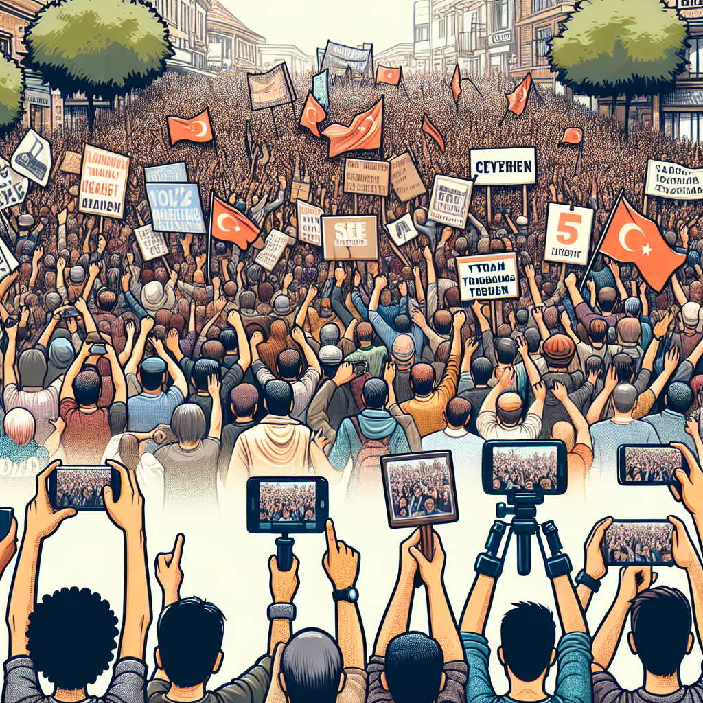 Nationwide Protests Erupt in Türkiye Backing Detained Mayor (VIDEOS)